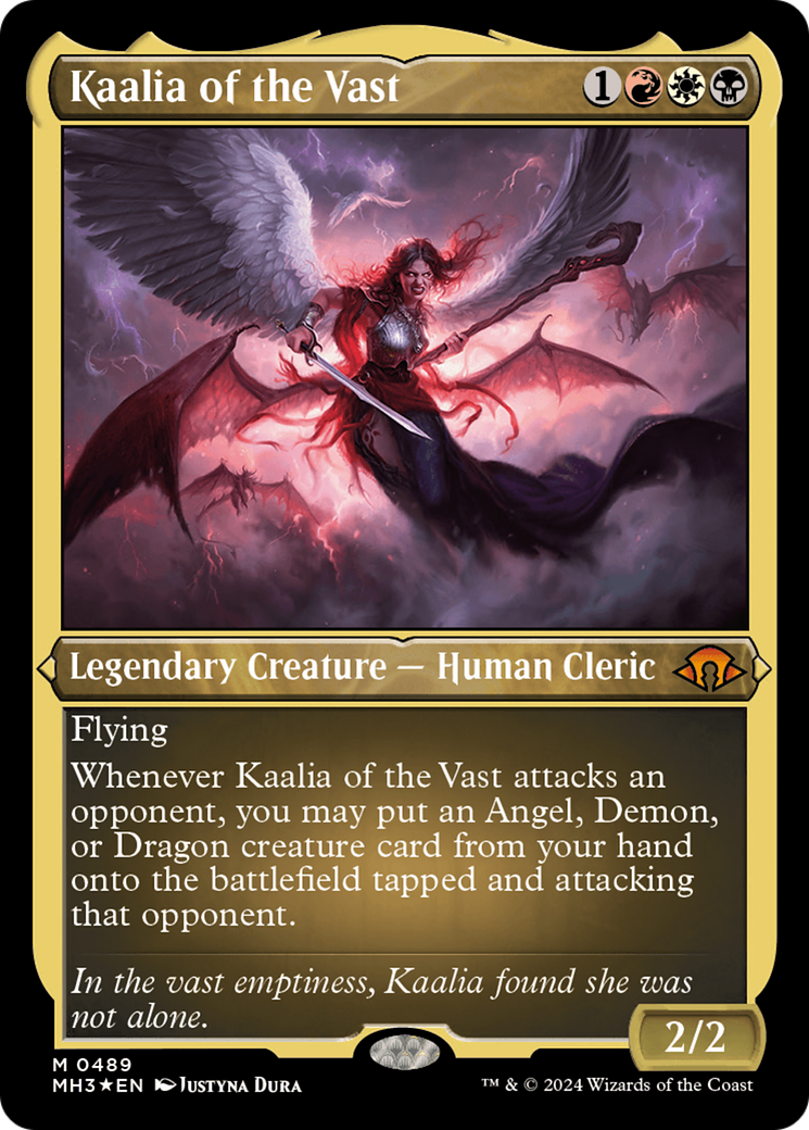 Kaalia of the Vast (Foil Etched) [Modern Horizons 3] | Exor Games Bridgewater