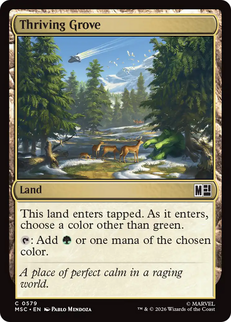 Thriving Grove [Marvel Super Heroes Commander] | Exor Games Bridgewater