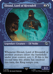 Elrond, Lord of Rivendell (Showcase) (Surge Foil) [The Lord of the Rings: Tales of Middle-Earth] | Exor Games Bridgewater