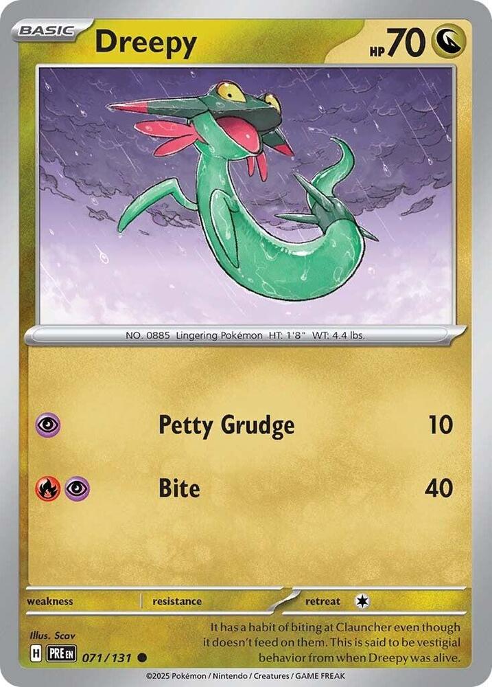 Dreepy (071/131) [Scarlet & Violet: Prismatic Evolutions] | Exor Games Bridgewater