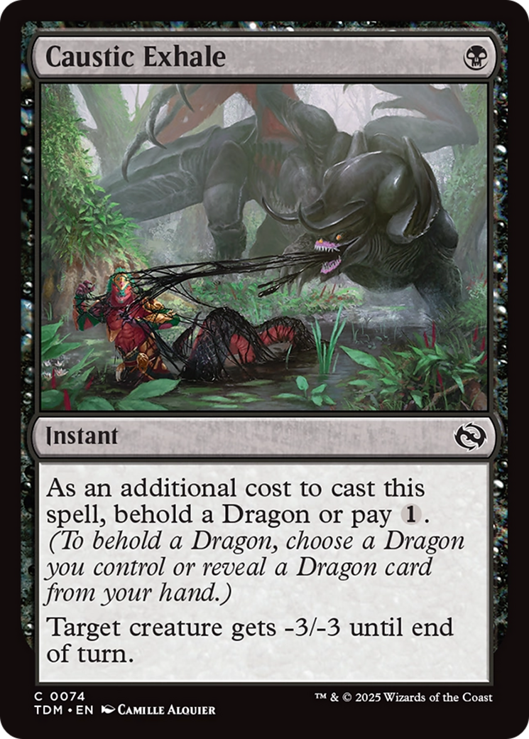 Caustic Exhale [Tarkir: Dragonstorm] | Exor Games Bridgewater