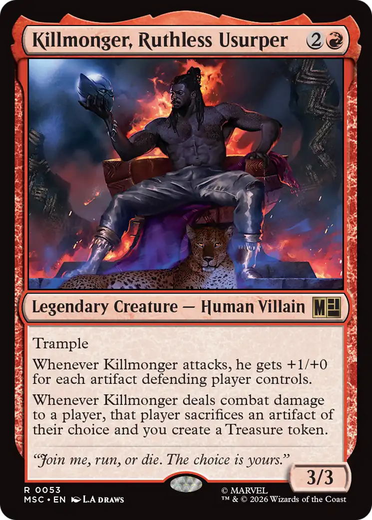 Killmonger, Ruthless Usurper [Marvel Super Heroes Commander] | Exor Games Bridgewater