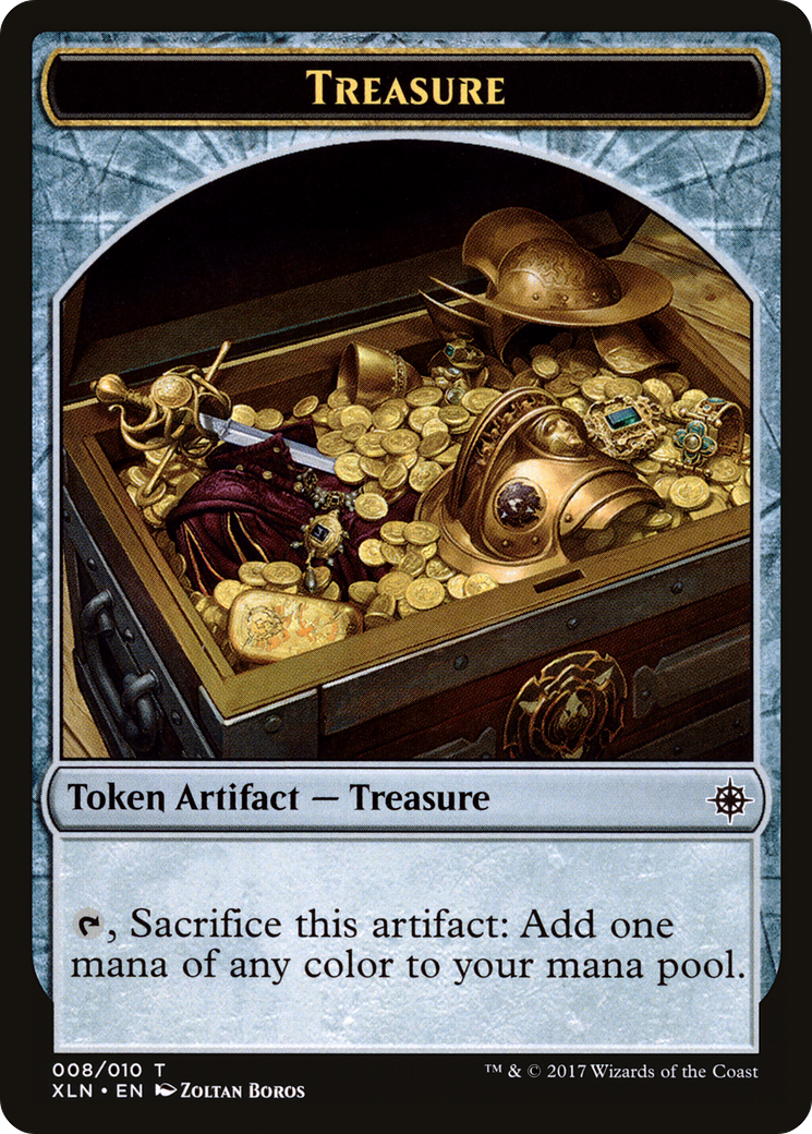 Elf // Treasure (0013) Double-Sided Token [The Hobbit Tokens] | Exor Games Bridgewater
