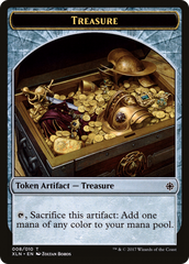 Elf // Treasure (0013) Double-Sided Token [The Hobbit Tokens] | Exor Games Bridgewater
