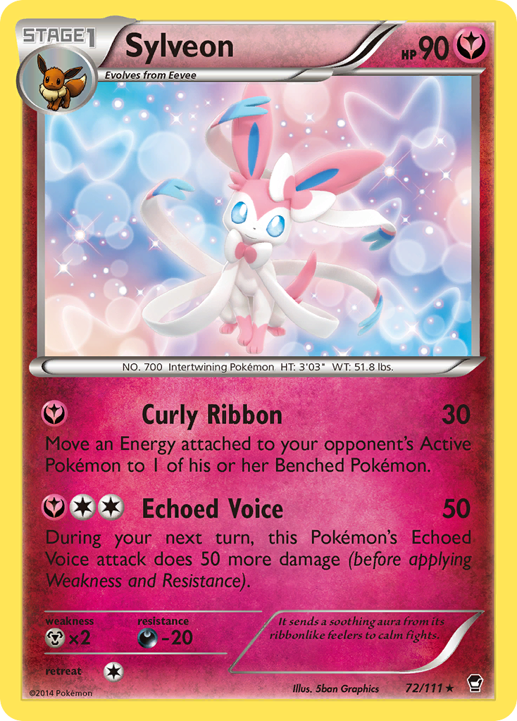 Sylveon (72/111) [XY: Furious Fists] | Exor Games Bridgewater