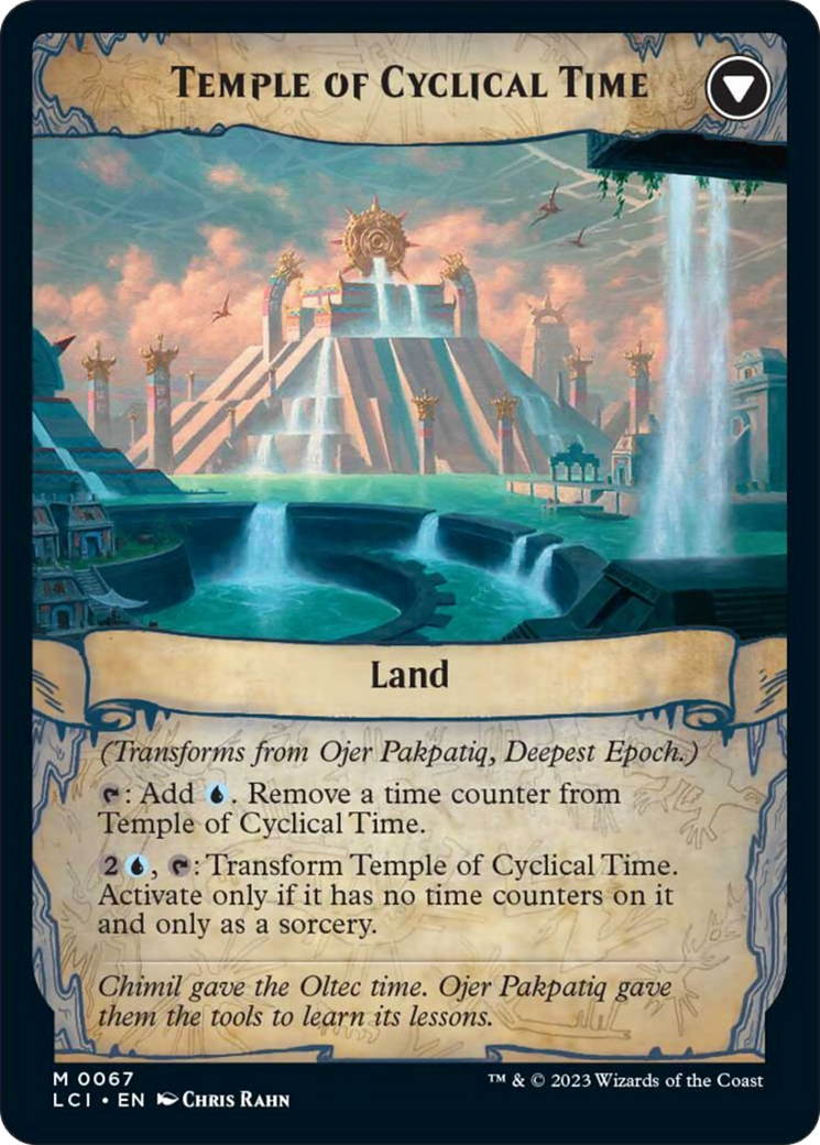 Ojer Pakpatiq, Deepest Epoch // Temple of Cyclical Time [The Lost Caverns of Ixalan] | Exor Games Bridgewater