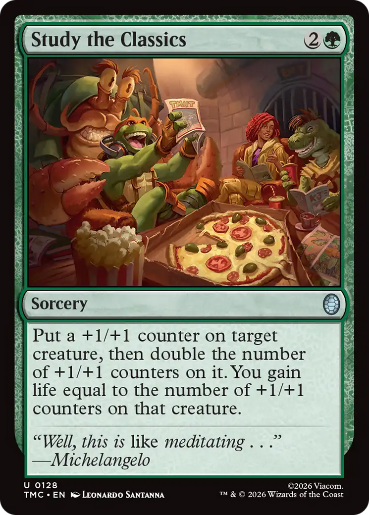 Study the Classics [Teenage Mutant Ninja Turtles Commander] | Exor Games Bridgewater