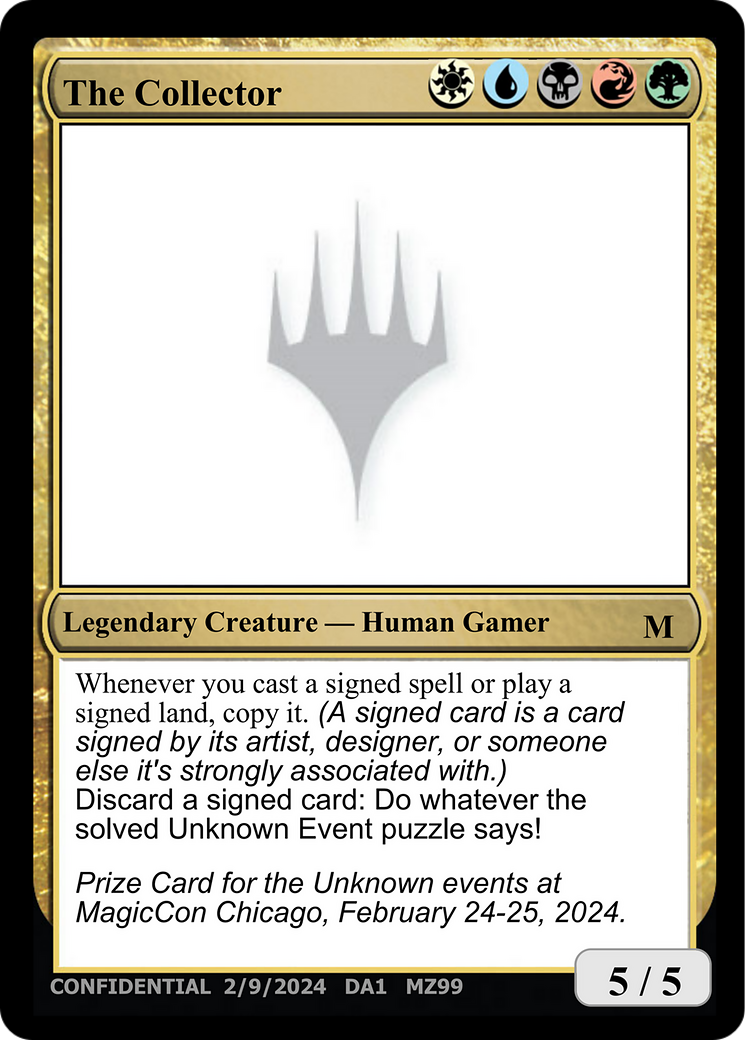 The Collector [Unknown Event] | Exor Games Bridgewater