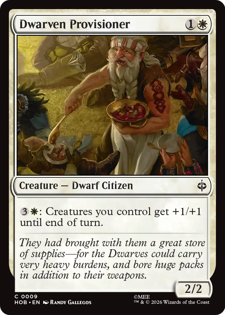 Dwarven Provisioner [The Hobbit] | Exor Games Bridgewater
