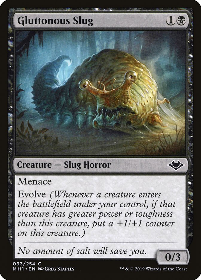 Gluttonous Slug [Modern Horizons] | Exor Games Bridgewater