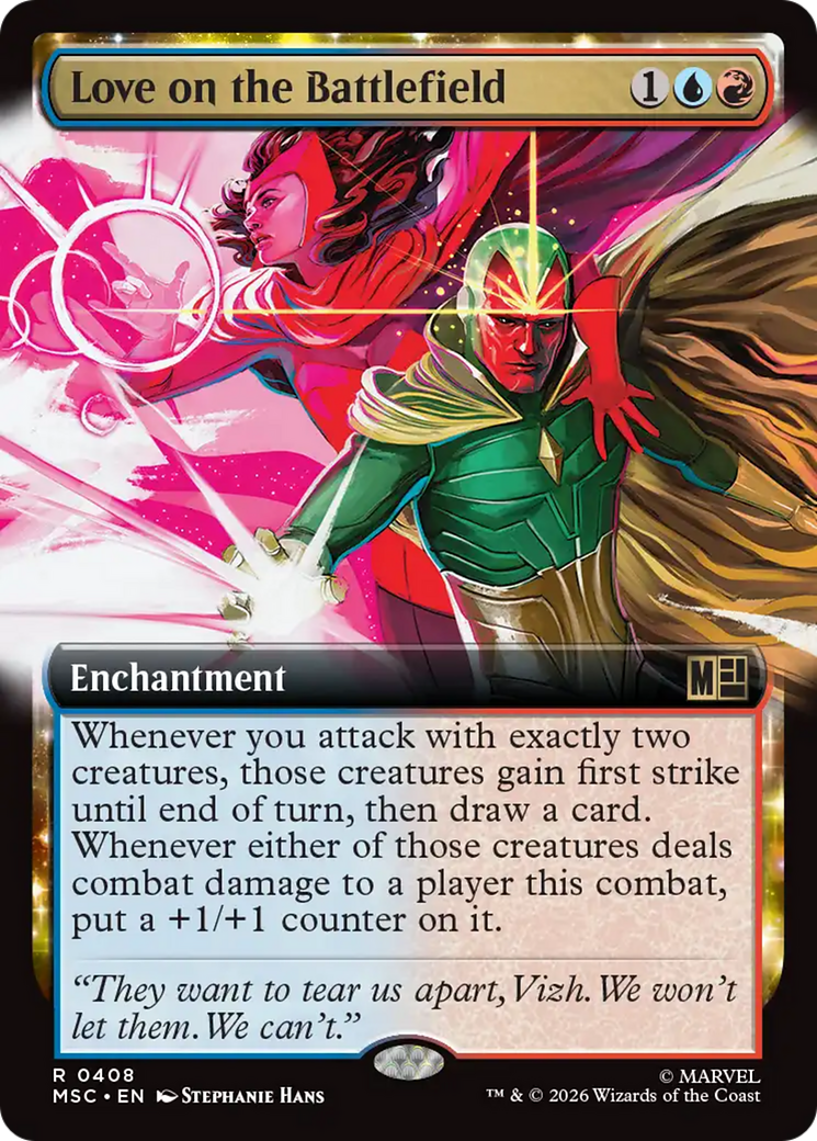 Love on the Battlefield (Extended Art) [Marvel Super Heroes Commander] | Exor Games Bridgewater