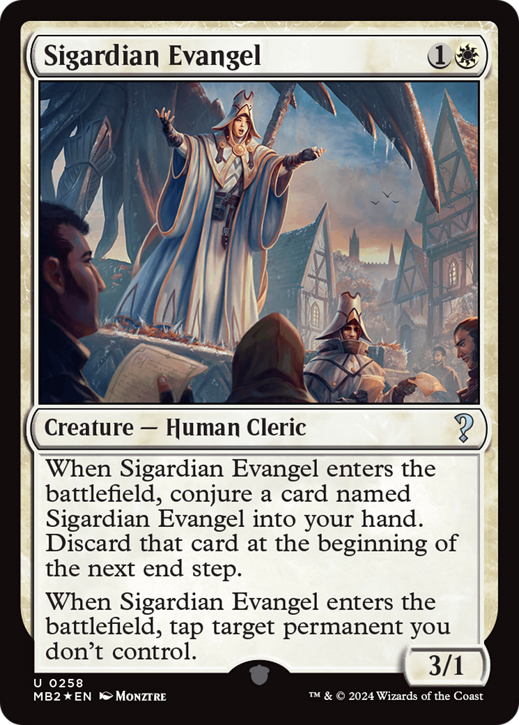 Sigardian Evangel [Mystery Booster 2] | Exor Games Bridgewater