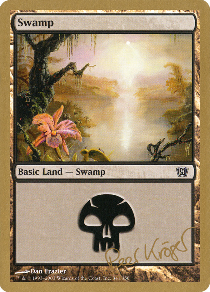 Swamp (pk341) (Peer Kroger) [World Championship Decks 2003] | Exor Games Bridgewater