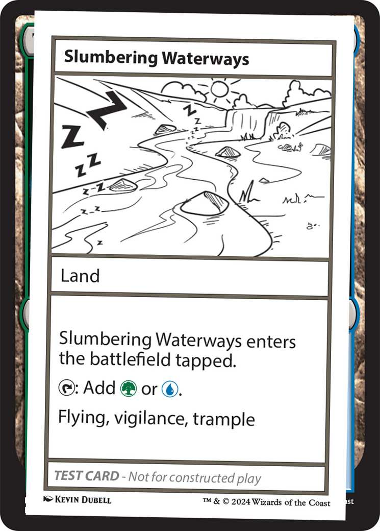 Slumbering Waterways [Mystery Booster 2 Playtest Cards] | Exor Games Bridgewater