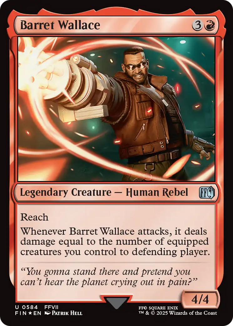 Barret Wallace (Surge Foil) [FINAL FANTASY] | Exor Games Bridgewater