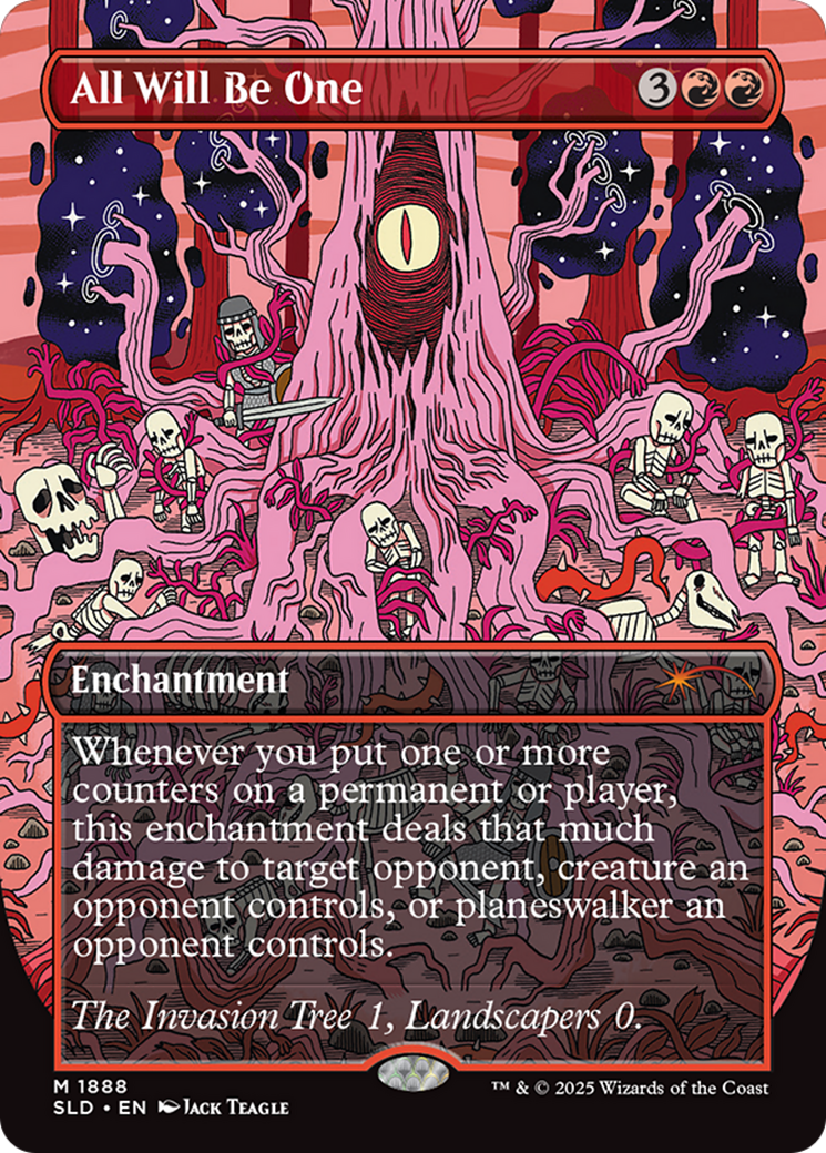 All Will Be One (Rainbow Foil) [Secret Lair Drop Series] | Exor Games Bridgewater
