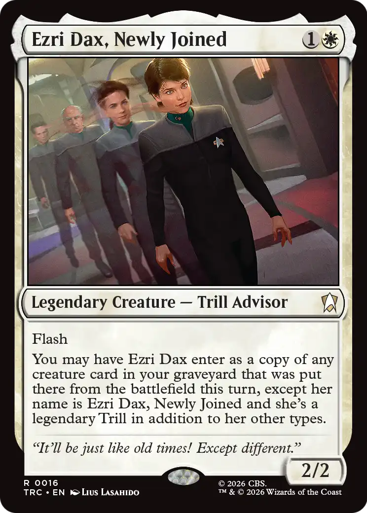 Ezri Dax, Newly Joined (Surge Foil) [Star Trek Commander] | Exor Games Bridgewater