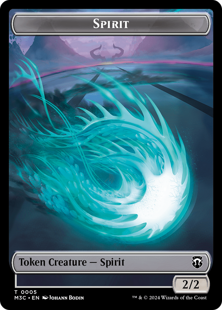 Eldrazi // Spirit Double-Sided Token [Modern Horizons 3 Commander Tokens] | Exor Games Bridgewater