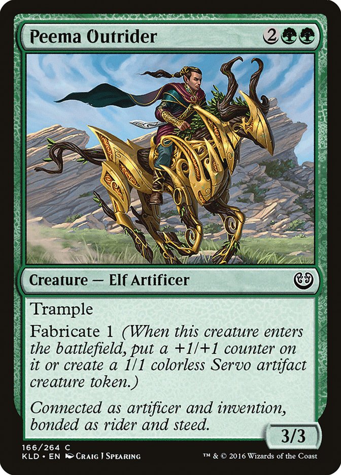 Peema Outrider [Kaladesh] | Exor Games Bridgewater