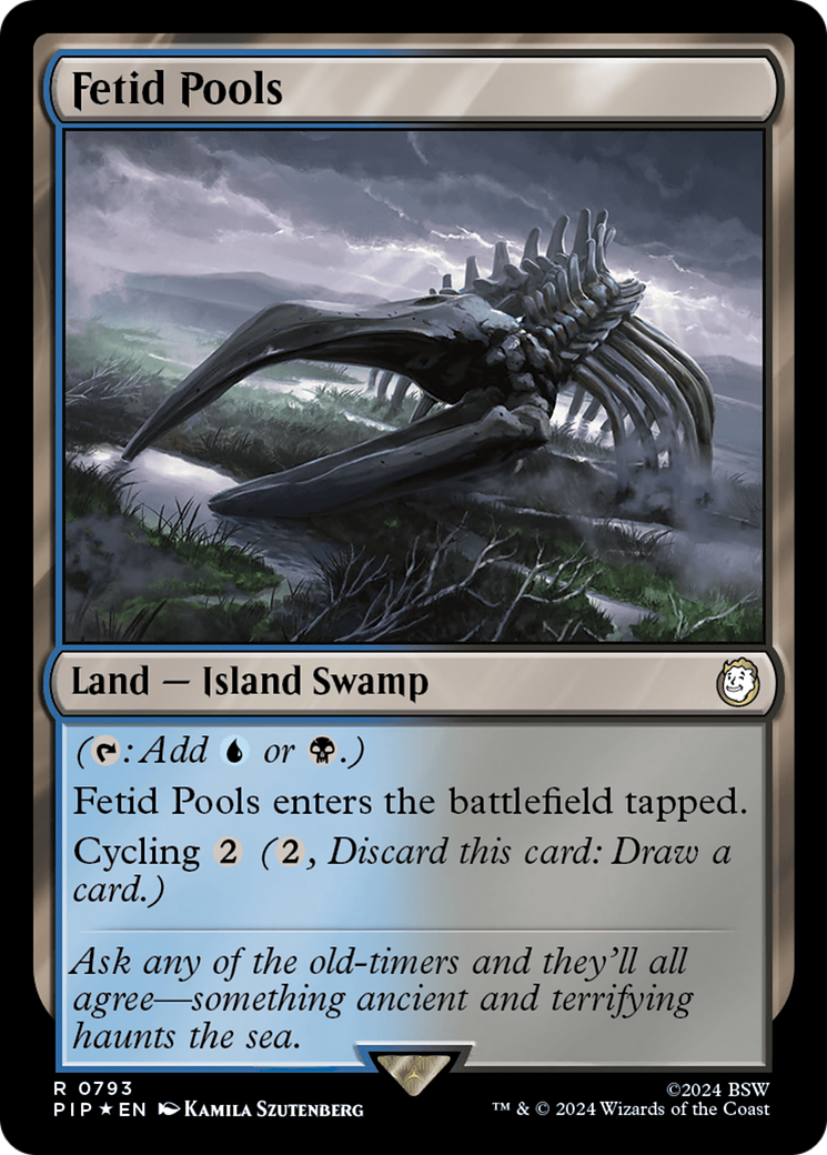 Fetid Pools (Surge Foil) [Fallout] | Exor Games Bridgewater