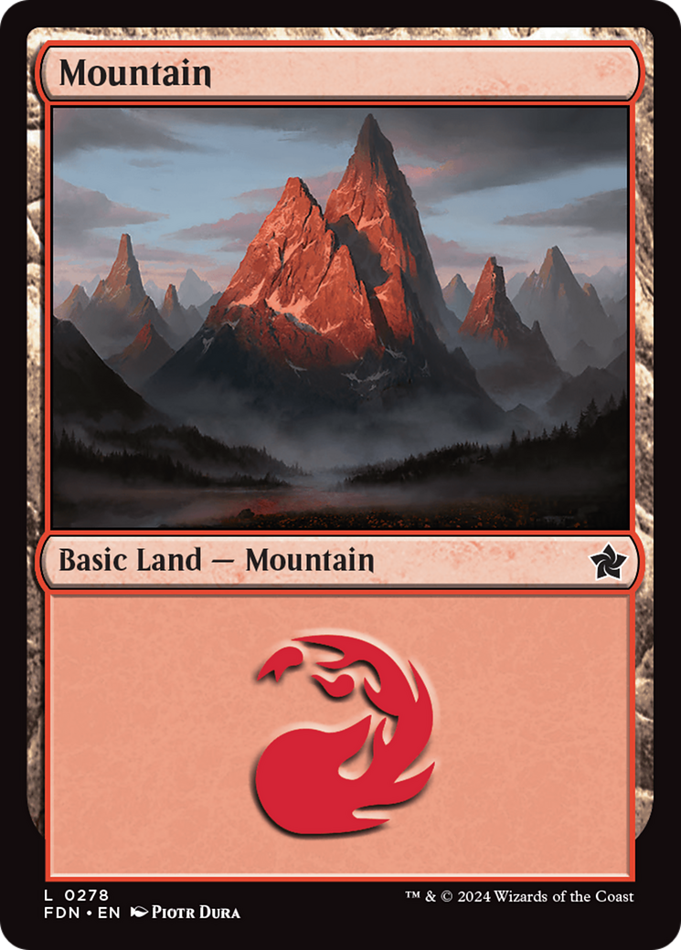 Mountain (0278) [Foundations] | Exor Games Bridgewater