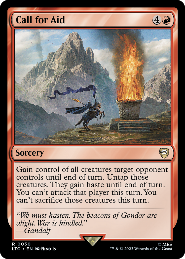 Call for Aid [The Lord of the Rings: Tales of Middle-Earth Commander] | Exor Games Bridgewater