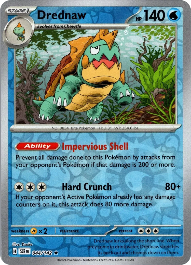 Drednaw (044/142) [Scarlet & Violet: Stellar Crown] | Exor Games Bridgewater