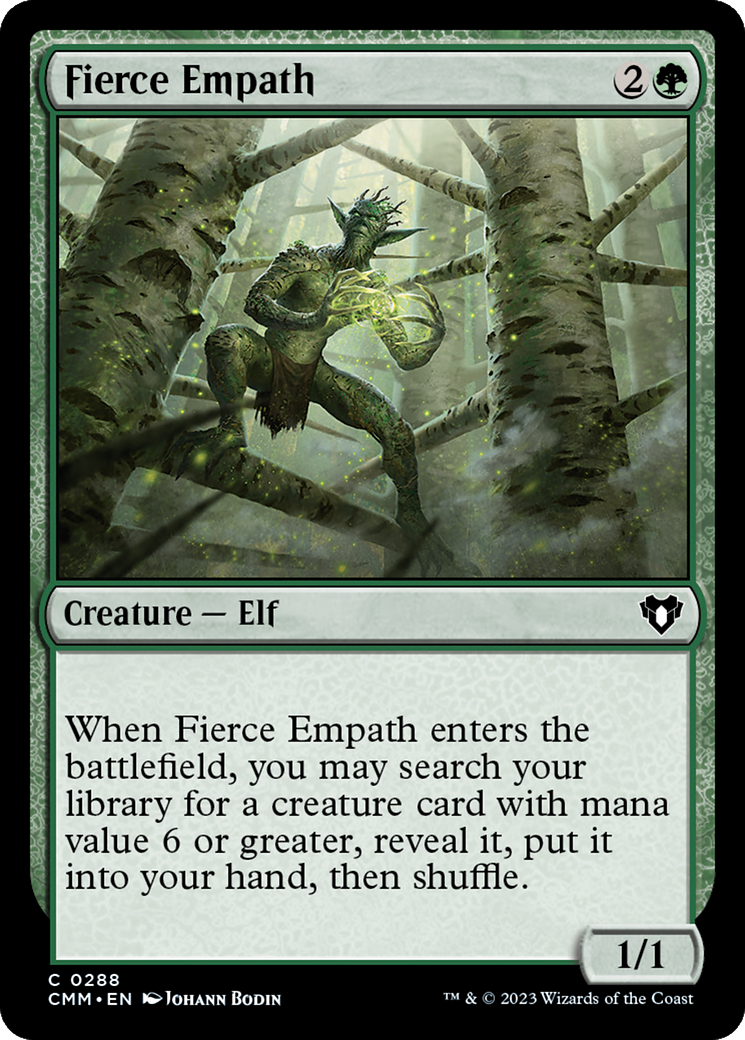 Fierce Empath [Commander Masters] | Exor Games Bridgewater