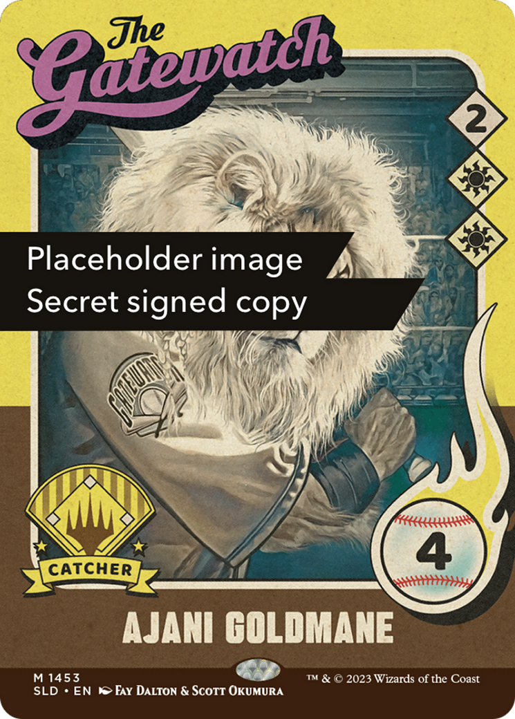 Ajani Goldmane (745) (Autographed) [Secret Lair Drop Series] | Exor Games Bridgewater