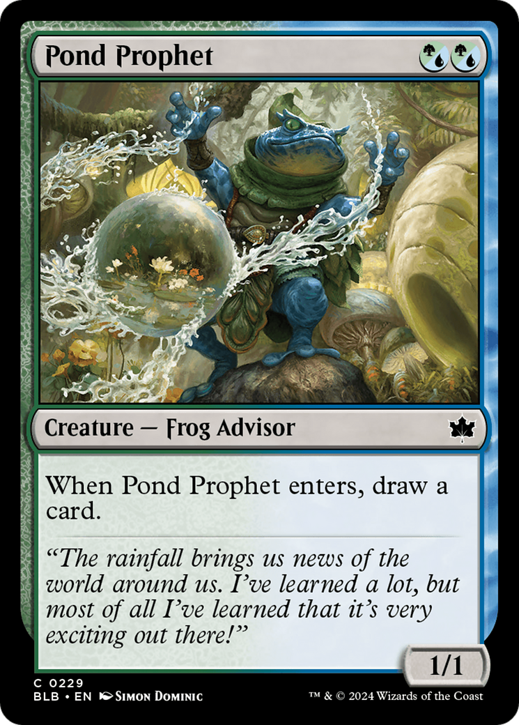 Pond Prophet [Bloomburrow] | Exor Games Bridgewater