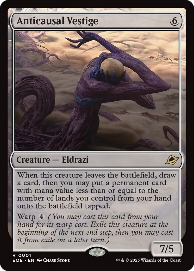 Anticausal Vestige [Edge of Eternities] | Exor Games Bridgewater