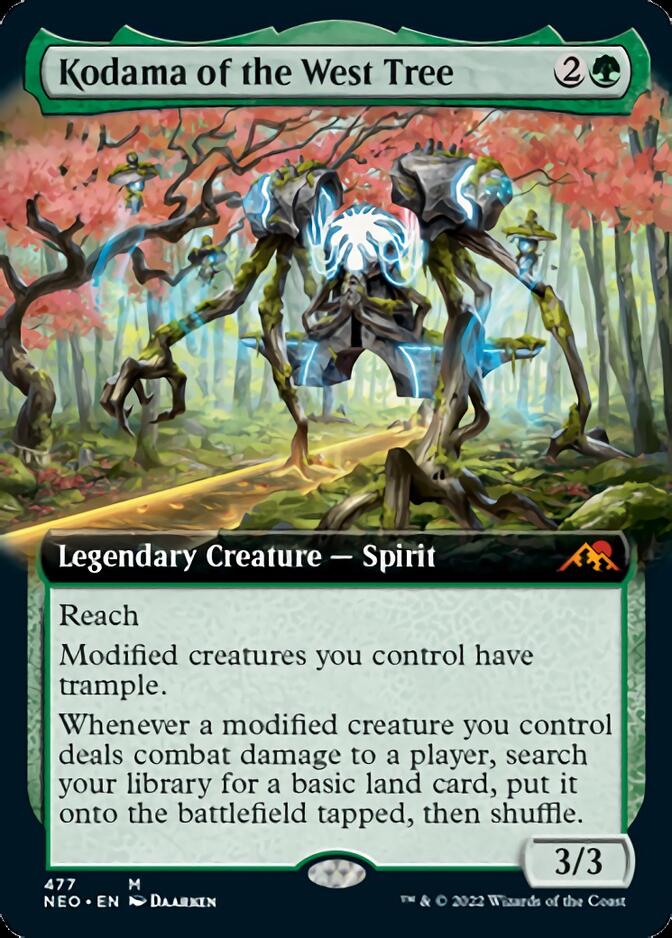 Kodama of the West Tree (Extended Art) [Kamigawa: Neon Dynasty] | Exor Games Bridgewater