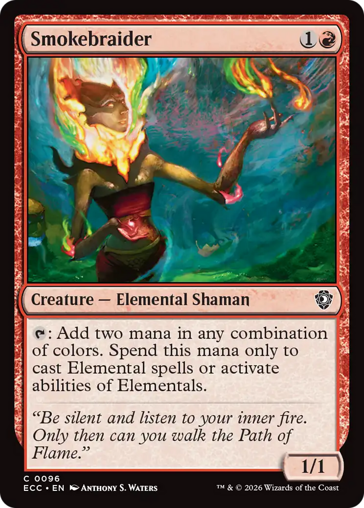 Smokebraider [Lorwyn Eclipsed Commander] | Exor Games Bridgewater