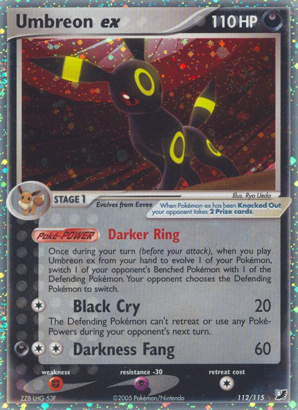 Umbreon ex (112/115) [EX: Unseen Forces] | Exor Games Bridgewater