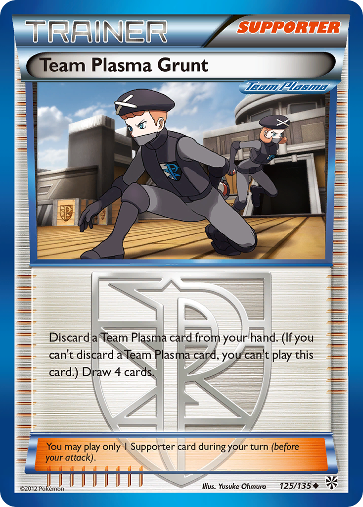 Team Plasma Grunt (125/135) [Black & White: Plasma Storm] | Exor Games Bridgewater