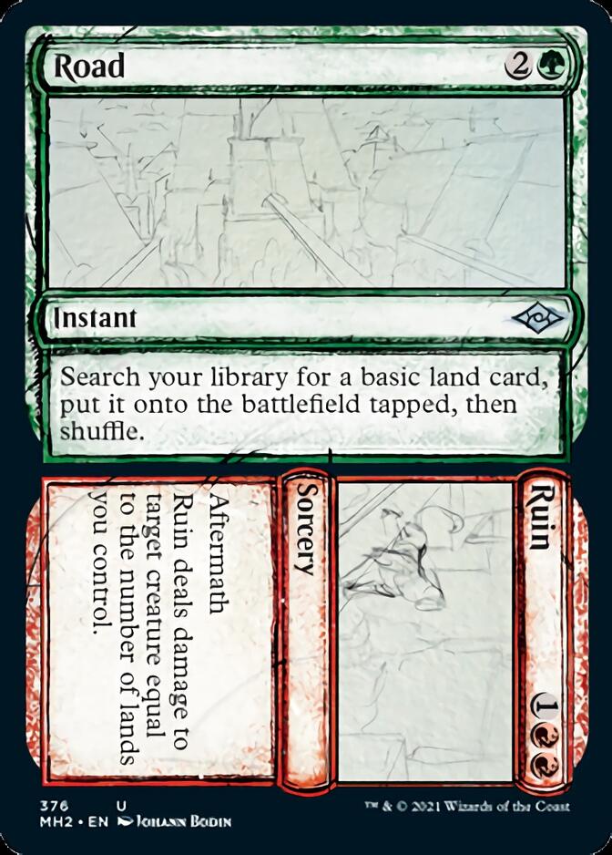 Road // Ruin (Sketch) [Modern Horizons 2] | Exor Games Bridgewater