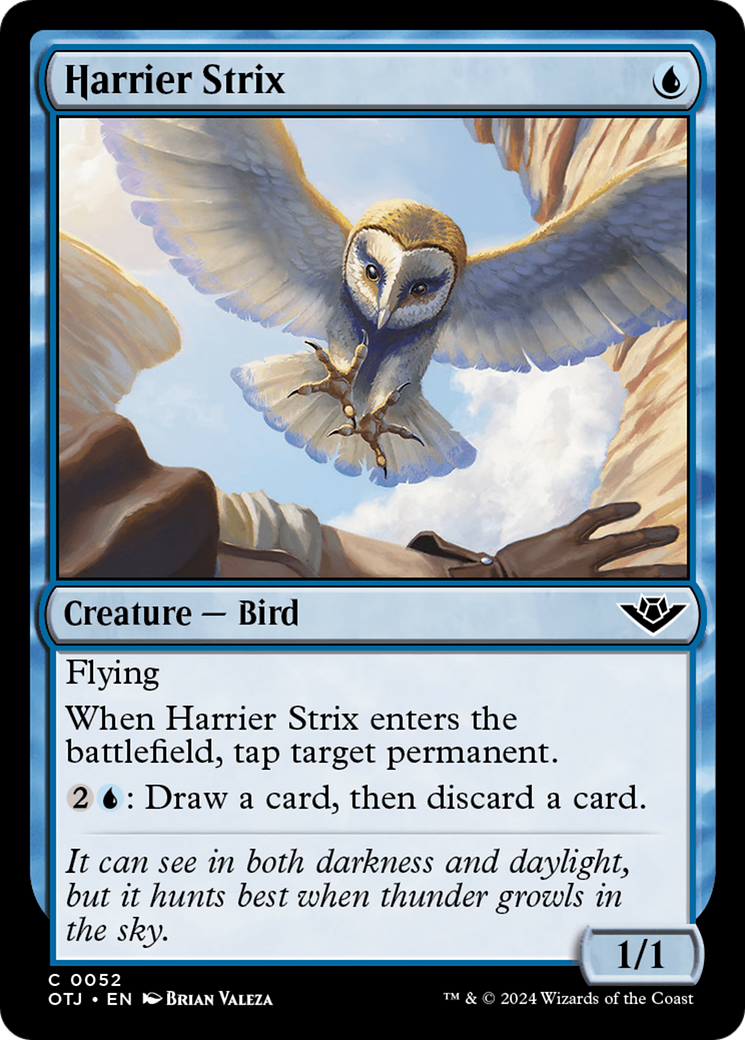 Harrier Strix [Outlaws of Thunder Junction] | Exor Games Bridgewater