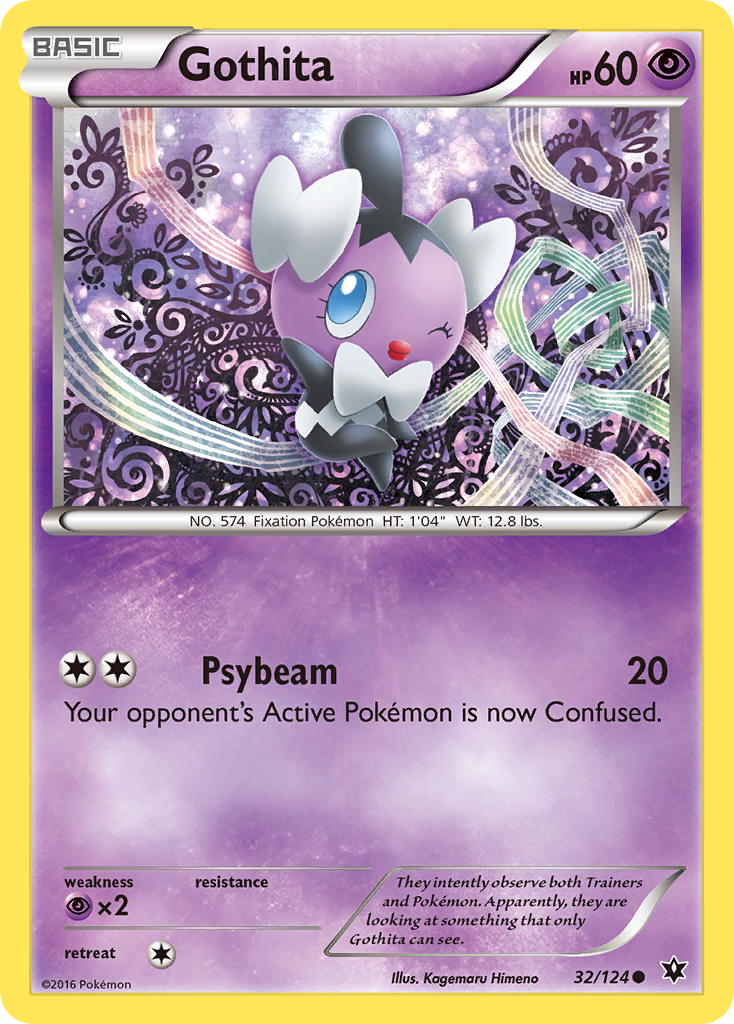 Gothita (32/124) [XY: Fates Collide] | Exor Games Bridgewater