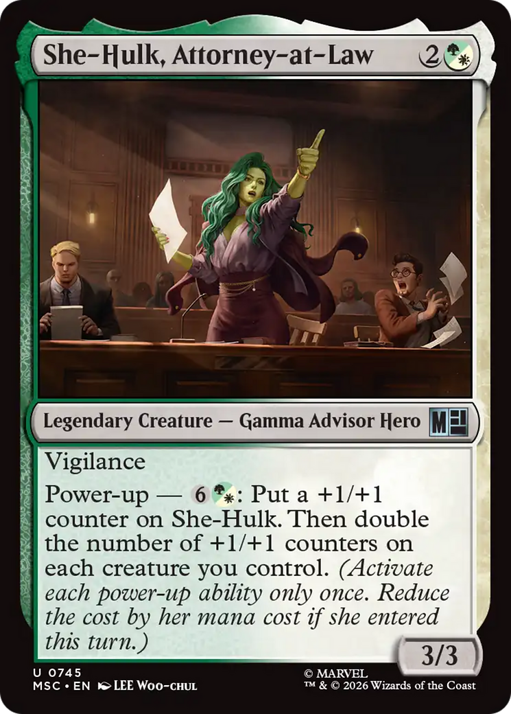 She-Hulk, Wallbreaker (Surge Foil) [Marvel Super Heroes Commander] | Exor Games Bridgewater