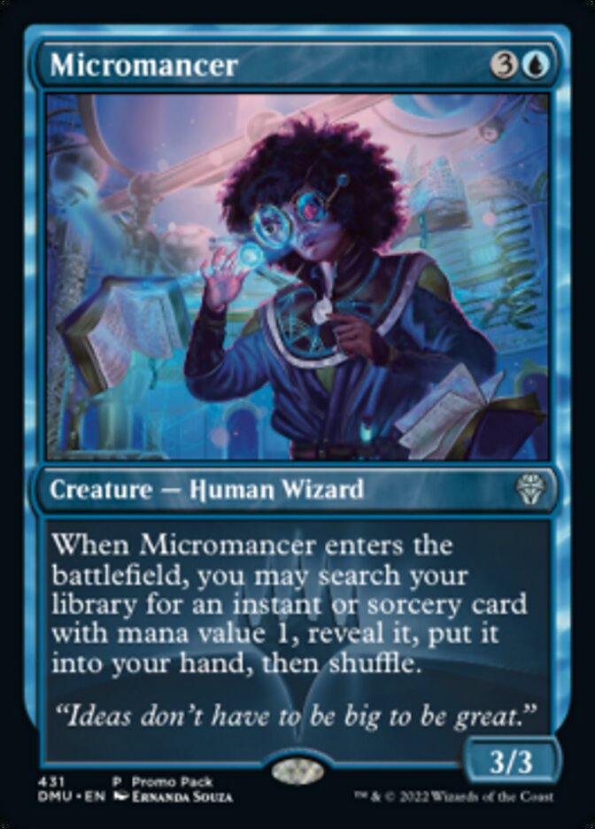 Micromancer (Promo Pack) [Dominaria United Promos] | Exor Games Bridgewater