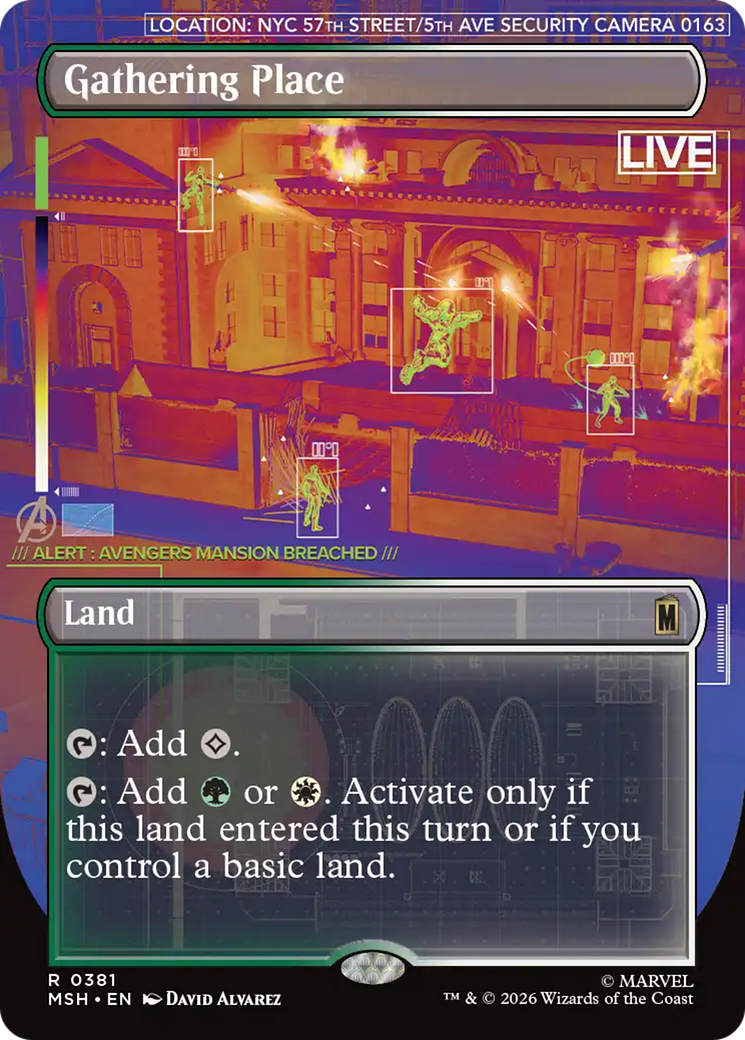 Gathering Place (Borderless) [Marvel Super Heroes] | Exor Games Bridgewater