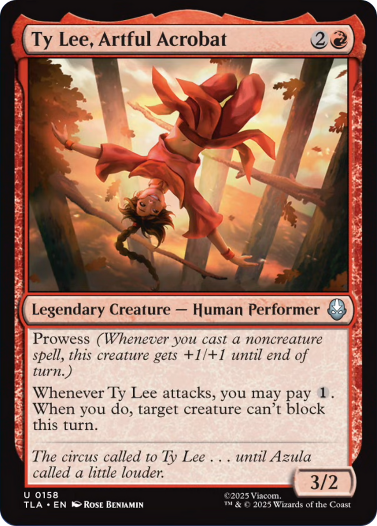 Ty Lee, Artful Acrobat [Avatar: The Last Airbender] | Exor Games Bridgewater