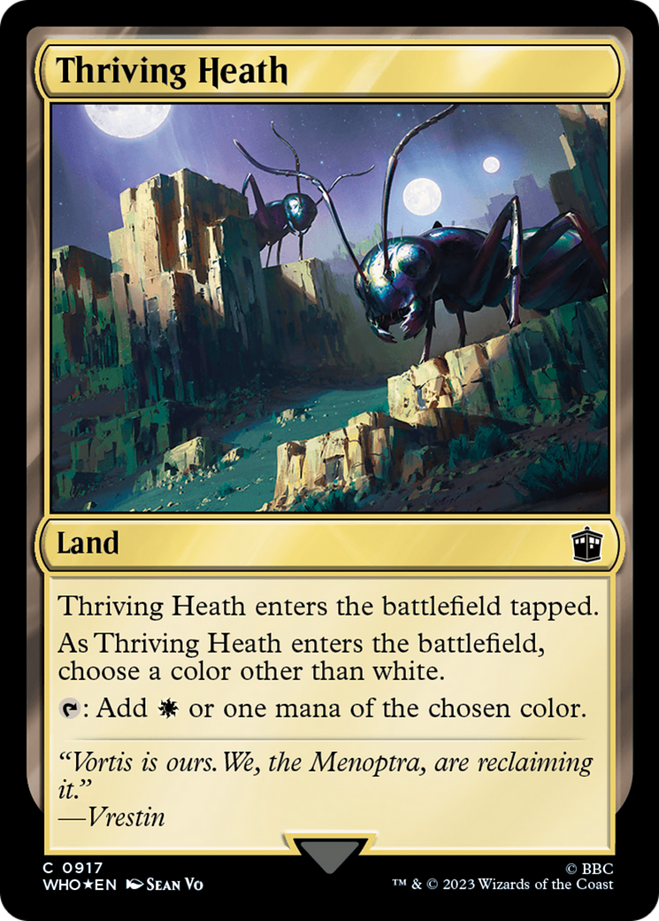 Thriving Heath (Surge Foil) [Doctor Who] | Exor Games Bridgewater