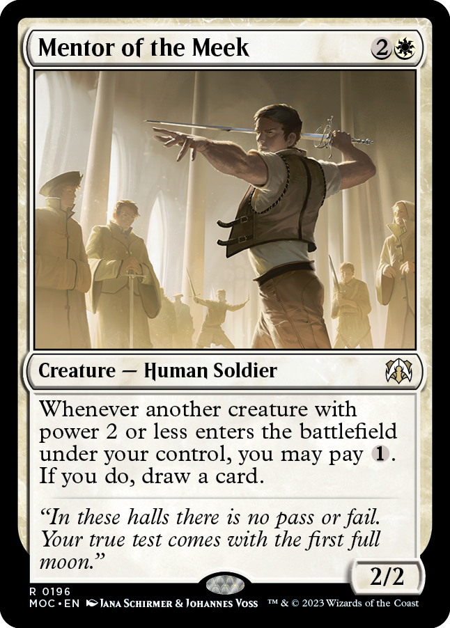 Mentor of the Meek [March of the Machine Commander] | Exor Games Bridgewater