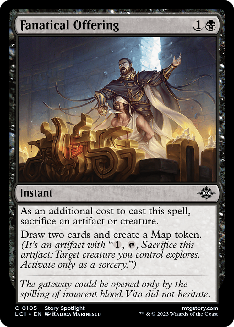Fanatical Offering [The Lost Caverns of Ixalan] | Exor Games Bridgewater