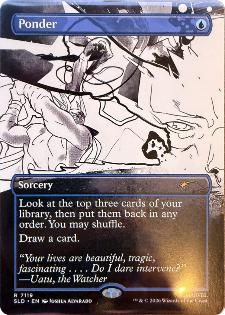 Ponder (7119) [Secret Lair Drop Series] | Exor Games Bridgewater