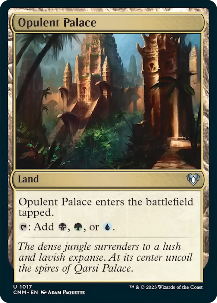 Opulent Palace [Commander Masters] | Exor Games Bridgewater