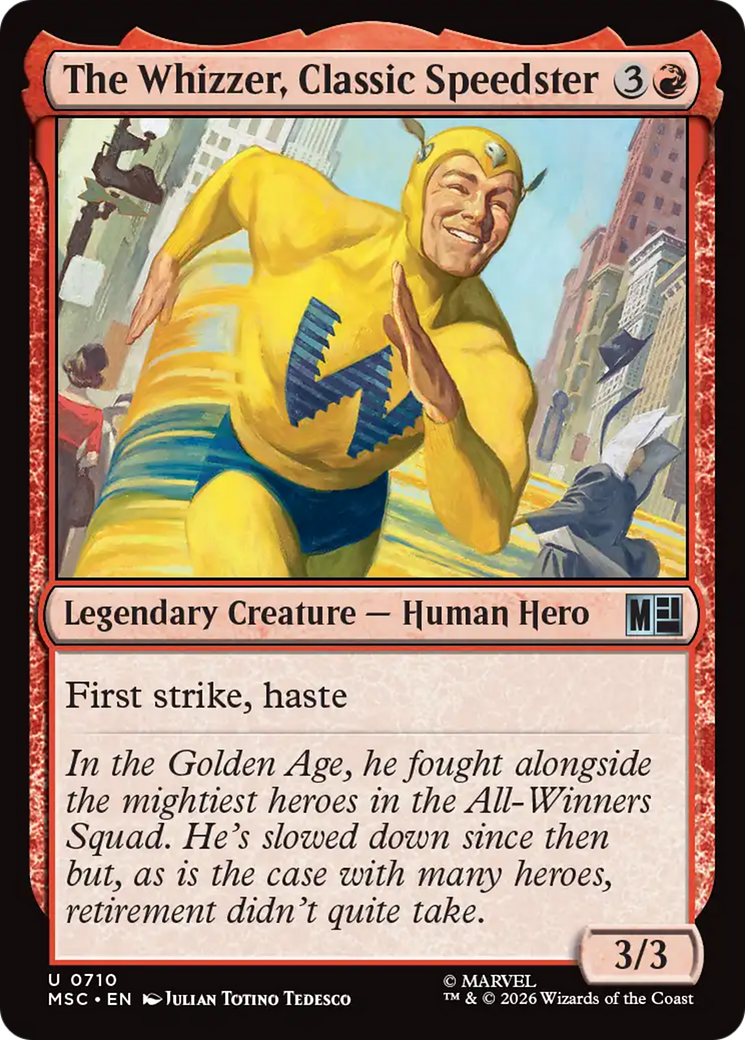 The Whizzer, Classic Speedster [Marvel Super Heroes Commander] | Exor Games Bridgewater