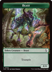 Leviathan // Beast Double-Sided Token [Reality Fracture Tokens] | Exor Games Bridgewater