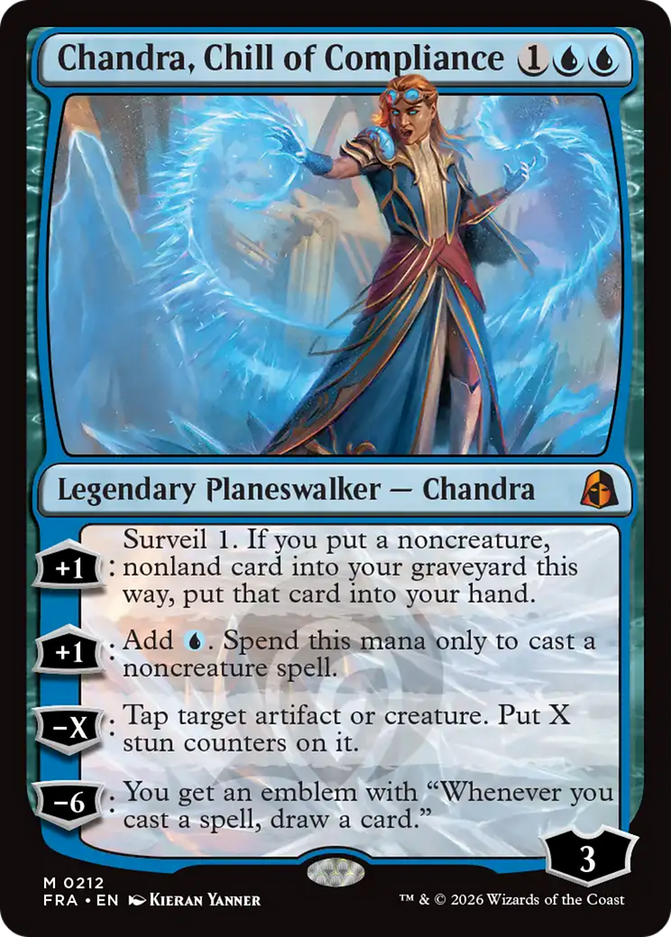Chandra, Chill of Compliance [Reality Fracture] | Exor Games Bridgewater